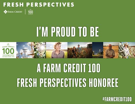 Farm Credit Fresh Perspectives Honoree